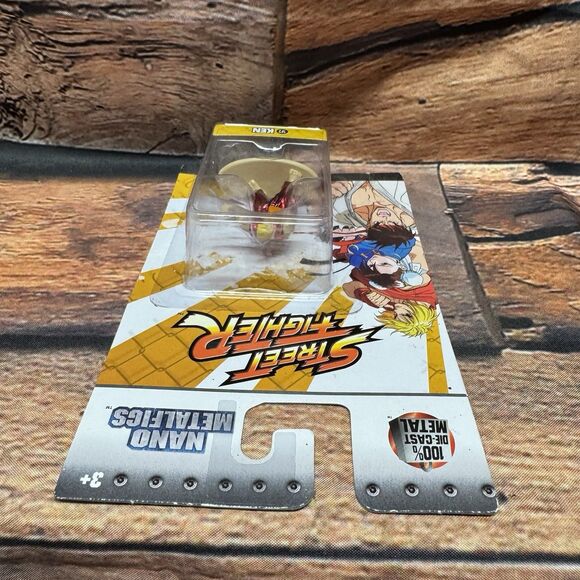 Jada Toys Street Fighter SF2 Ken Nano Metalfigs Diecast Figure Capcom MOC - Picture 4 of 7